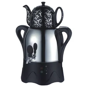 Chất Lượng Cao 3L Thép Không Gỉ Ấm Trà Điện Thổ Nhĩ Kỳ Tea Maker Samovar