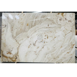 Mármol KT Stone Royal Cream Ivory con Vetas Doradas Marrones para Vestíbulo, Pared, Lámpara <span class=keywords><strong>de</strong></span> Araña, Techo, Baño <span class=keywords><strong>de</strong></span> Lujo y Piso - Product Image 1