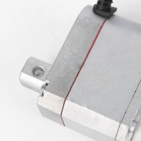 Mini actionneur linéaire électrique 12V pour la commutation de brosse en aluminium de meubles avec potentiomètre