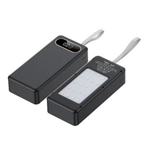 Caja de Batería 18650, Banco de Energía de Carga Rápida de 22.5W, 42000mAh, Salida USB Tipo-C con Luz LED para Negocios - Product Image 6