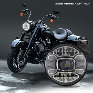 Faro delantero led para camión de 7 pulgadas, luz DRL para <span class=keywords><strong>Jeep</strong></span> JL Wrangler Hummer h1 h2, 7 redondos, aprobado por E9 DOT, 2022 - Product Image 4