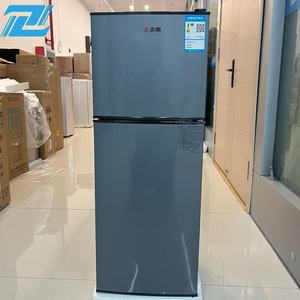 98L Double-door <b>Refrigerator</b> - Energy-saving Small-sized Suitable for Rental Housing and Household Appliances Fridges for Home - Product Image 1