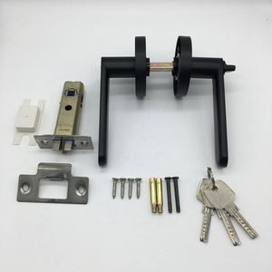 ตัวล็อคประตูแบบเชื่อมต่อสีบรอนซ์คาเมลอตแบบมีเสียงเตือนและมือซ้าย - Product Image 6