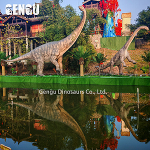 Dinosaurio robótico Animatronic Triceratops de tamaño familiar a prueba de agua a la venta - Product Image 4