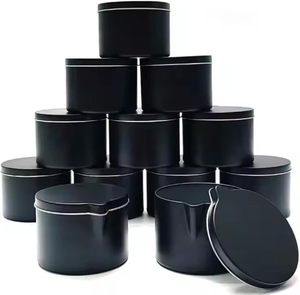 Boîte à bougies en métal OEM personnalisable, emballage sur mesure pour thé et safran - Product Image 1