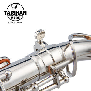 Saxofón Alto de Latón OEM de Alta Calidad con Cuerpo Niquelado Hecho en China - Product Image 4