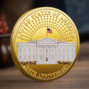Moneta commemorativa del 250° anniversario dell'indipendenza degli Stati Uniti, Libertà e Aquila, Moneta rotonda in ferro della Casa <span class=keywords><strong>Bianca</strong></span> - Product Image 2