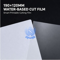 Feuille de film vierge pour impression jet d'encre aqueux 190x120MM pour la fabrication de protections d'écran pour machines d'impression et de découpe intelligentes