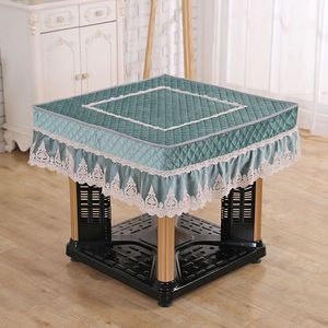 Mahjong table dust cover, automatic machine cover, dustproof cloth, <b>square</b> <b>tablecloth</b>, thickened lid cloth, electric stove cover - Product Image 5