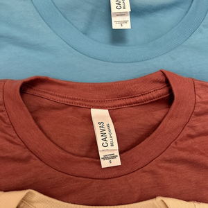 BELLA + CANVAS Bella Canvas Camiseta de algodón Airlume para hombre Camisetas de Jersey fino - Product Image 1