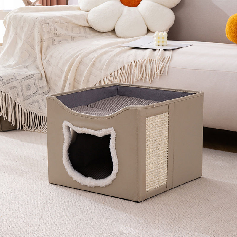 Washable cat claw proof beige 16.15*16.15*13inch