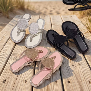 Mules en cuir pour femmes à bride à boucle, plates, imprimé léopard, bout ouvert, pour hiver, printemps, été, plage, décontractées, à enfiler - Product Image 5