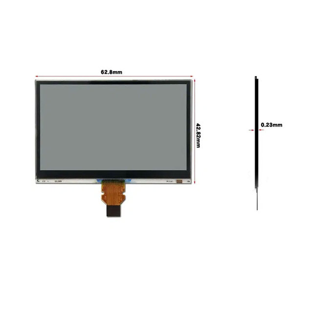 LS027B7DH01Sharp 2.7 Inch Reflective LCD Display 400x240 SPI Interface LCD Panel for Handheld PDAy