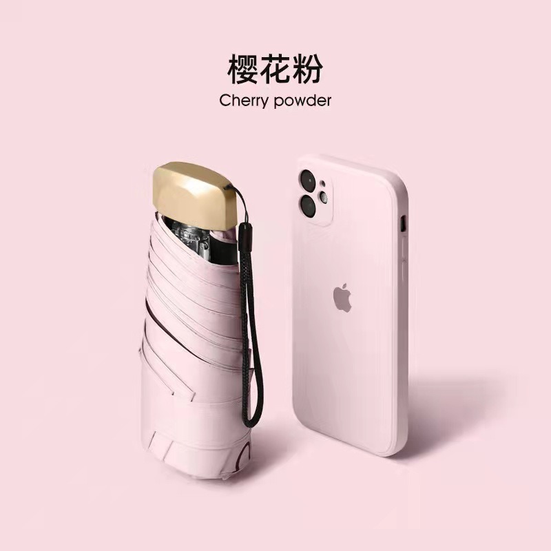 sakura pink-aluminum alloy flat umbrella stand