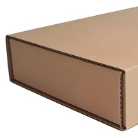 Emballage en gros Carton ondulé Carton postal Conception personnalisée Boîtes d'expédition en papier imprimées