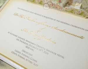 Invitation de mariage <span class=keywords><strong>pop</strong></span>-up sur mesure, design relié, s'ouvre comme un livre pour une scène de lieu 3D, invitations <span class=keywords><strong>pop</strong></span>-up en relief - Product Image 5