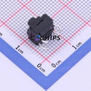 YTS1K0041HBT00 Tactile Switch Through hole Component (THT) Switch 1.8N 8mm 8mm 7.5mm - Product Image 2