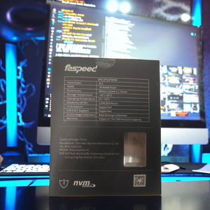 ชุด P9 faspeed PCIe4.0 NVMe <span class=keywords><strong>SSD</strong></span> 512GB ข้อบกพร่องต่ำวัสดุ100% ทดสอบความเร็ว5000เมกะไบต์/วินาที - Product Image 2