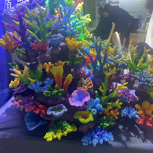 Levensechte kunstmatige koraalrif aquariumdecoratie rots kunstmatige oceaanplant ornament gesimuleerd koraal aquariumlandschap - Product Image 5
