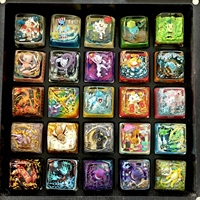 Custom Transparent 3D Printed Resin for Pokemoned Resin Artisan Keycap CNC Machining Mechanical Keyboard Keycaps