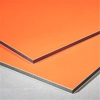 Panneau en nid d'abeille composite simple en aluminium 4x8 ignifuge de qualité A2 pour salle de bain extérieure, entrepôt et signalisation d'appartement PVDF 6mm