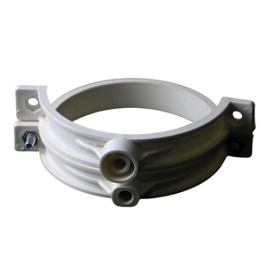 Custom 110mm tetto in PVC acqua piovana grondaia e raccordi morsetto clip con vite in plastica morsetto sistema di misura pollici - Product Image 3