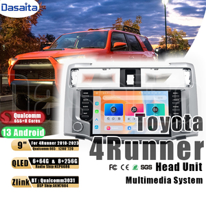 Xe đa phương tiện Player Car Stereo đơn vị đứng đầu 10 inch Android đài phát thanh 8 + 256 gam Carplay màn hình cho tacoma 2015+ - Product Image 1