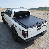 Couverture de benne de camion rétractable en aluminium, accessoires pour pick-up 4x4, compatible avec Great Wall Poer, Ford F150, Ranger, Toyota Hilux, Tacoma