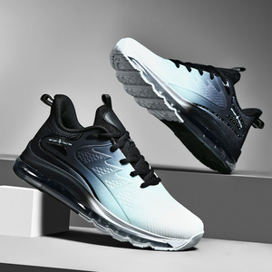 High Quality Men's Sports Casual <strong>Trainers</strong> Breathable Mesh Summer Sneakers Air Cushioned Walking Running Shoes Fashionable Trend - Product Image 5