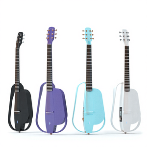 <span class=keywords><strong>Guitare</strong></span> acoustique-électrique intelligente tout-en-un Enya <span class=keywords><strong>NEXG</strong></span> 2 en fibre de carbone avec haut-parleur sans fil 50W et pédale de boucle pour un usage unisexe - Product Image 1