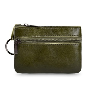 Mini Cartera de Cuero Genuino de Lujo, Tarjetero, Monedero, Llavero para Mujer - Product Image 6