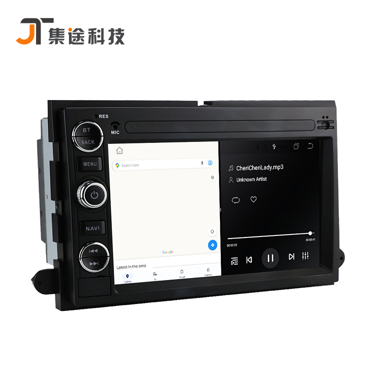 Jitu 7 дюймов Android АВТО музыкальный плеер Поддержка Carplay 3 + 32G с GPS навигацией, Wi-Fi, F150 автомобиля обоих концах для подключения внешних устройств к автомобильной DVD плеер