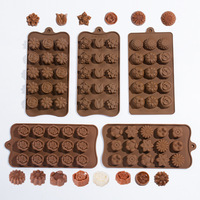 Moule à gâteau en silicone de qualité alimentaire, écologique, en forme de nœud papillon, de cœur ou de fleur, avec logo personnalisé, couleur Pantone, modèle OEM, marque Q-4