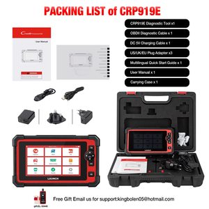 Escáner de Diagnóstico Automotriz OBD2 Crp919E, 919X, 909E, Herramienta de Diagnóstico Completo del Sistema del Vehículo, Disponible en Almacenes de EE. UU. y la UE - Product Image 5