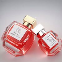 Flacon de Parfum à Pompe avec Emballage Boîte, Flacons de Parfum Premium de 100 ml au Design Unique pour Présentoir de Comptoir