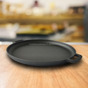 Molde para <span class=keywords><strong>Pizza</strong></span> de Hierro Fundido de 16 Pulgadas, Apto para Horno - Product Image 3