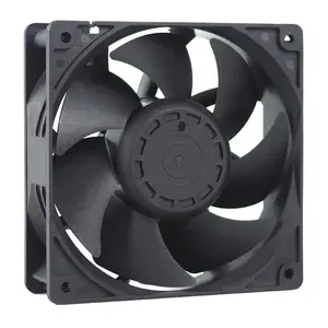 GX12038 12V/24VDC 120x120x38mm Ventilador de flujo axial de 4 pulgadas Motor sin escobillas de radiador de refrigeración de alta calidad y alta velocidad