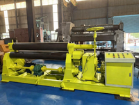 Machine à rouler les tôles en acier inoxydable à 3 rouleaux, robuste et durable