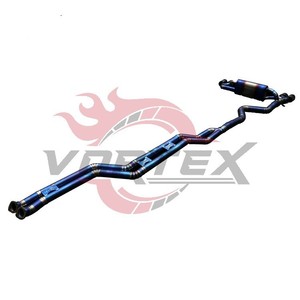 Échappement arrière Vortex Blue Titanium pour BMW 1M E82 N54 3.0T Système Valvetronic avec télécommande Kit de course ultraléger - Product Image 4