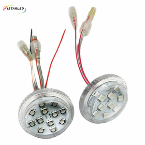 Ngoài trời phẳng Ferris Bánh xe funfair E14 50mm 12 đèn Led SMD5050 <span class=keywords><strong>RGB</strong></span> ucs1903 ucs2903 vui chơi giải trí <span class=keywords><strong>RGB</strong></span> 24V pixel LED điểm ánh sáng - Product Image 4
