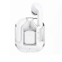 Audífonos Intrauditivos Estéreo Inalámbricos Air31 TWS, Auriculares HiFi con Pantalla Digital e Indicador de Batería, Resistentes al Agua