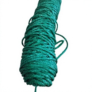 <b>Green</b> Braided Rope for Agriculture Use 100% HDPE Material UV Resistant Long Lasting Outdoor Garden Tying String - Product Image 1