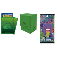 Kumpulkan 151 Kotak Hadiah Kertas Poke Mon TCG First Partner - Edisi Charmander/Bulbasaur/Squirtle (Bahasa Mandarin Sederhana) Permainan Meja
