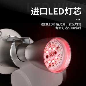ไฟเตือนโลหะ Yhkj ขนาด 50 มม. ทำจากอลูมิเนียมอัลลอยด์ ไฟสัญญาณ LED สามสี 12V 24V ไฟแสดงสถานะแบบพับได้สำหรับเครื่องจักร - Product Image 3