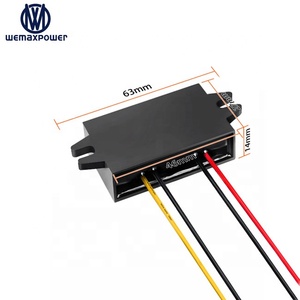 Convertisseur <span class=keywords><strong>DC</strong></span>-<span class=keywords><strong>DC</strong></span> étanche pour voiture et camion, régulateur de tension 12VDC vers 9VDC, 2A 18W - Product Image 2