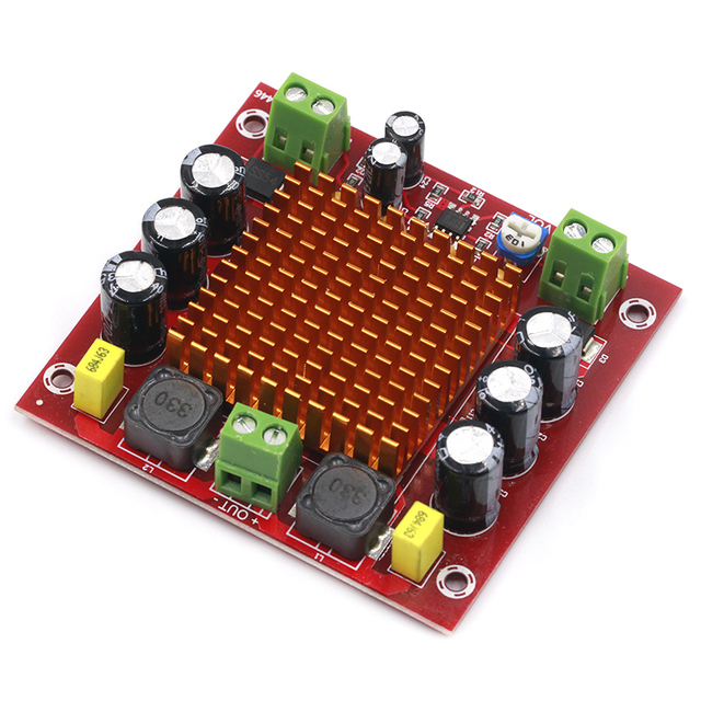 TPA3116DA Digital Power Audio Amplifier Board 150W D2 Mono Channel for XH-M544 DC 12V 24V 100% Digital Amplifier Board High ICs