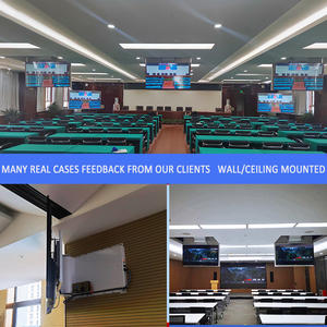 حامل تلفزيون قابل للتعديل من JGST مع توصيل سريع، لشاشات 32-75 بوصة، مخفي في السقف، قابل للتعليق أفقيًا وعموديًا - Product Image 2