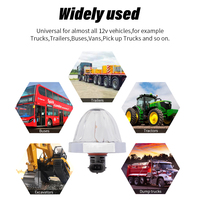 Lampe de signalisation en verre 36W haute puissance, type pastèque, vente en gros d'usine, éclairage décoratif pour camions et remorques