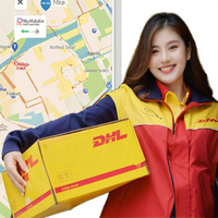 Service de logistique express FBA DDP porte-à-porte Chine Émirats arabes unis UPS/FedEx/DHL, transitaire de livraison directe Amazon FBA, transit en 3-7 jours