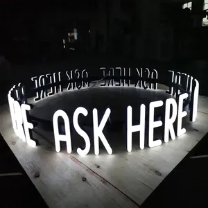 Wholesale Led Lighted Acrylic Alphabets Letter Sign 3D Letters Logo Sign Light Outdoor Signage Acrylic Letter Signboards